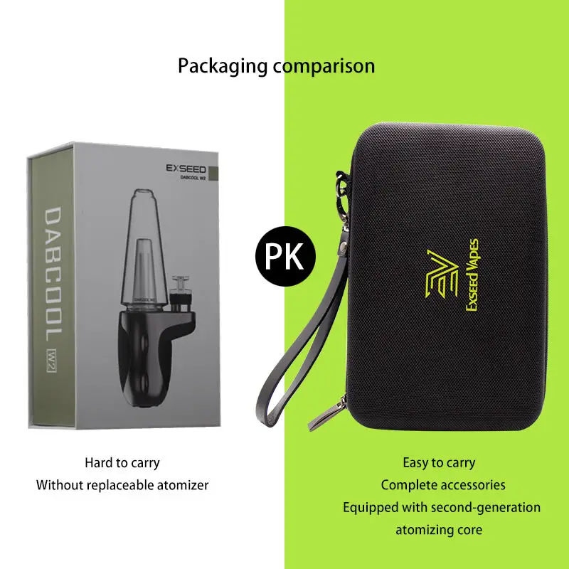 EXSEED E-DBCOL-W2 Dabcool W2 Second Generation Electric Dab Rig E-Rig Gunmetal fig8