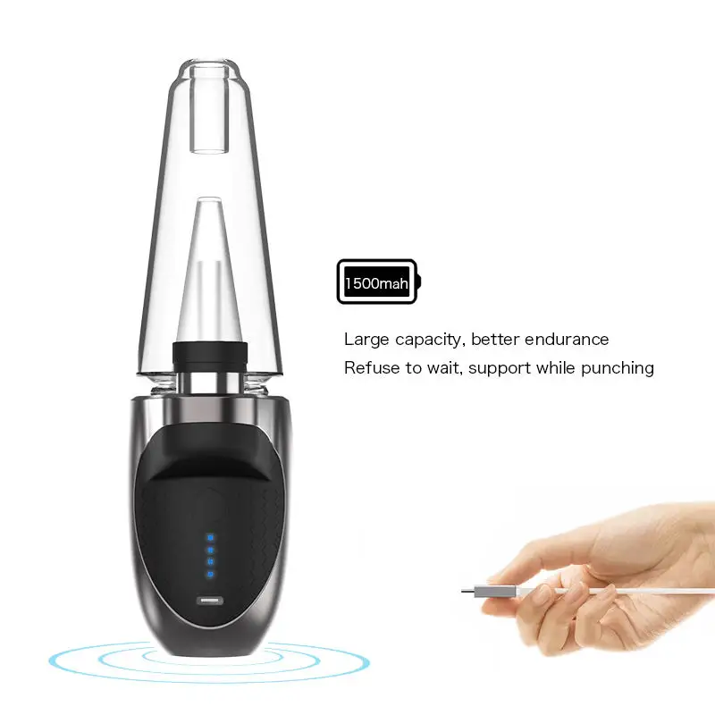 EXSEED E-DBCOL-W2 Dabcool W2 Second Generation Electric Dab Rig E-Rig Gunmetal fig13