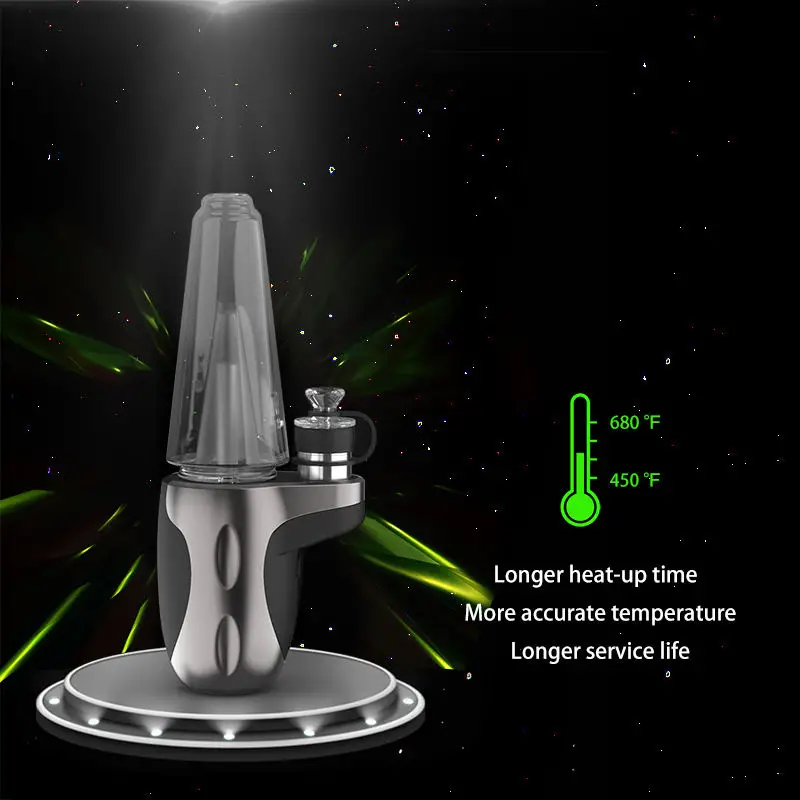 EXSEED E-DBCOL-W2 Dabcool W2 Second Generation Electric Dab Rig E-Rig Gunmetal fig2