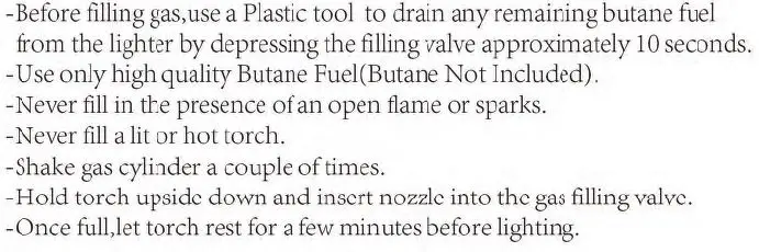 GAS TORCH GF-905 Micro Torch for Cooking fig4