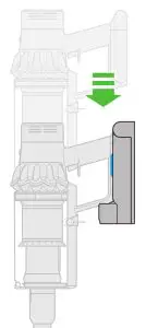 dyson SV12 Big Body and Cyclone Vacuum Cleaner-- Rechargidng