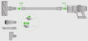 dyson SV12 Big Body and Cyclone Vacuum Cleaner-- click