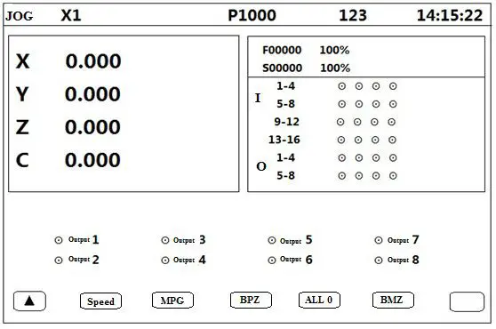 TOPCNC TC55H CNC Controller- Jog