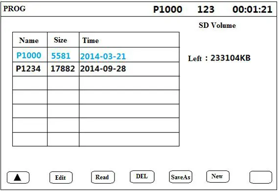 TOPCNC TC55H CNC Controller- Prog