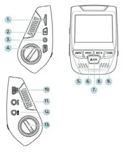REXING V1-4K Ultra HD Car Dash Cam with Wi-Fi - OVERVIEW