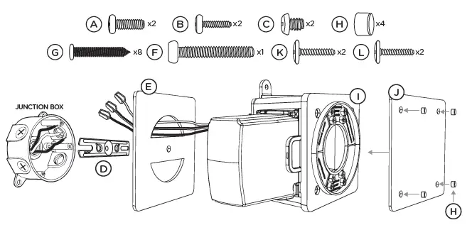 UltraPro 59033 Add-an-outlet Light Adapter Fig6