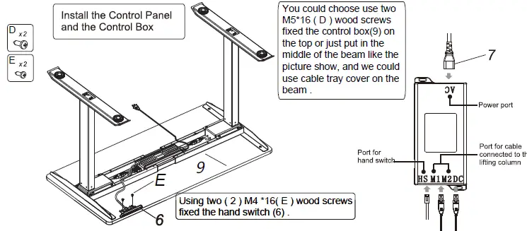 Install the Control Panel 