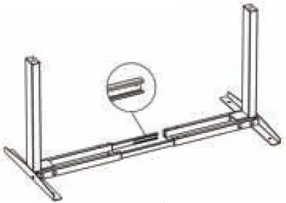 Install the Crossbar center rail