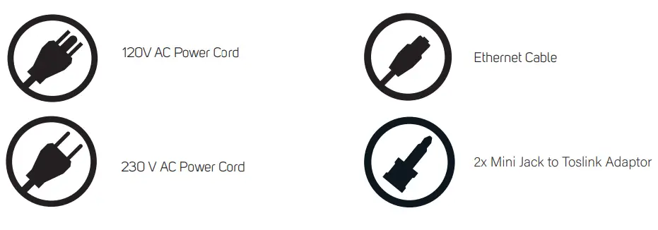 BLUESOUND Powernode N330 Wireless Multi Room Amplifier - Cable