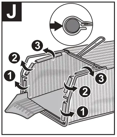 Assembling the grass collector