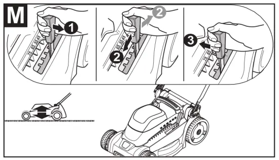 Switch the lawnmower off