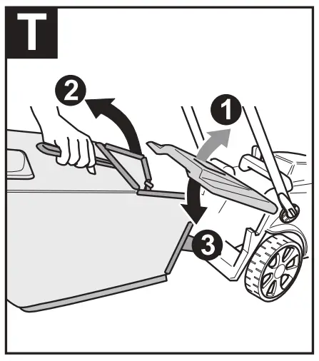 Activating the cut/collect function