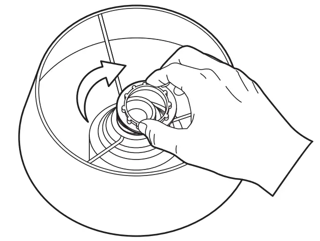 Porseme S07YPXUS58 E12 Modern Lamp with Unique Lampshade - fig