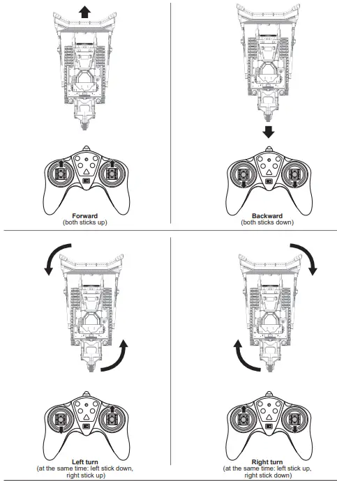 AMEWi 22518 Professional RC Bulldozer with 9 Functions - fig10
