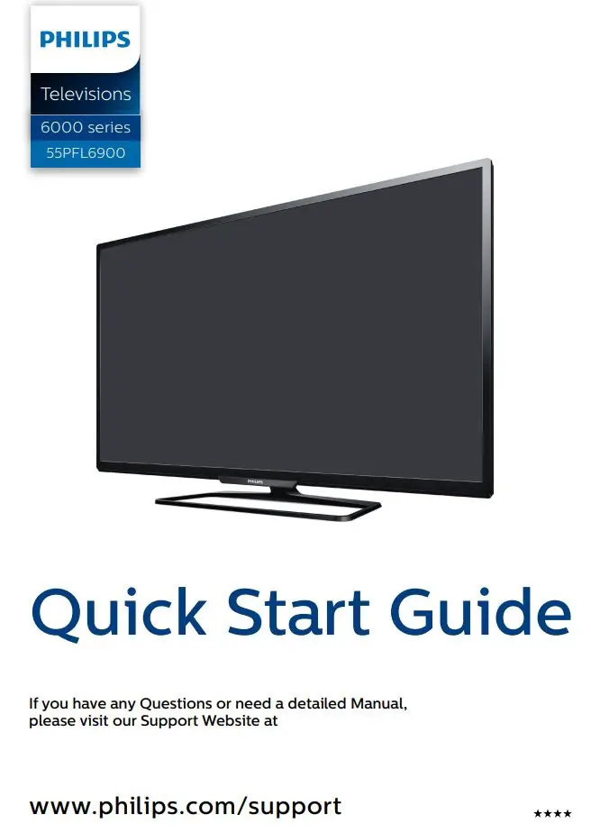 PHILIPS 55PFL6900 Smart Ultra HD TV User Guide
