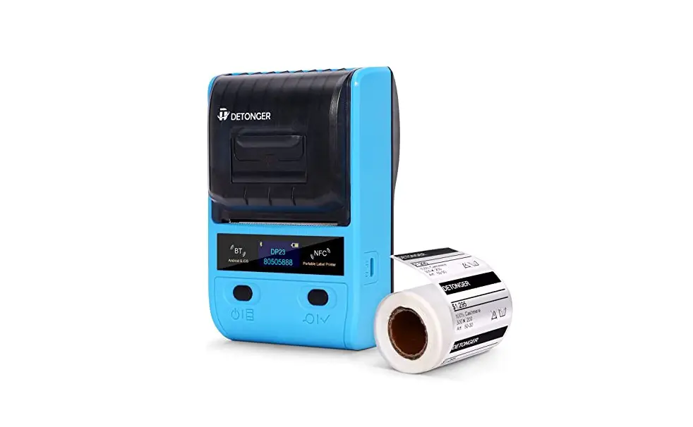Detonger Dp23l Portable Bluetooth Thermal Label Maker User Manual