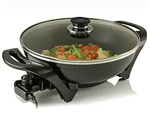 cook s essentials K56045 15 Inch Stainless Steel Electric Skillet PRO