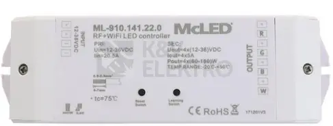 McLED ML-910.141.22.0 RF and Wi-Fi Receiver Product
