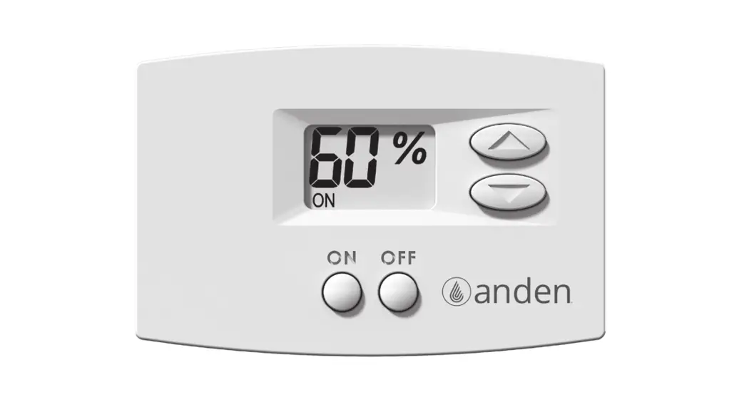 Anden A77 Digital Dehumidifier Control Instruction Manual
