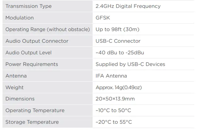 Shenzhen Jiayz Photo Industrial MIC-F-RXDi Wireless Microphone 20