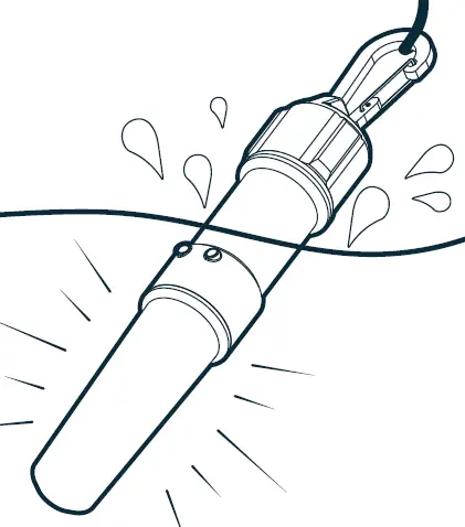 NEBO NEB-OTH-0007 Submerser 300 Lumen Underwater Fishing and Dock Light 1