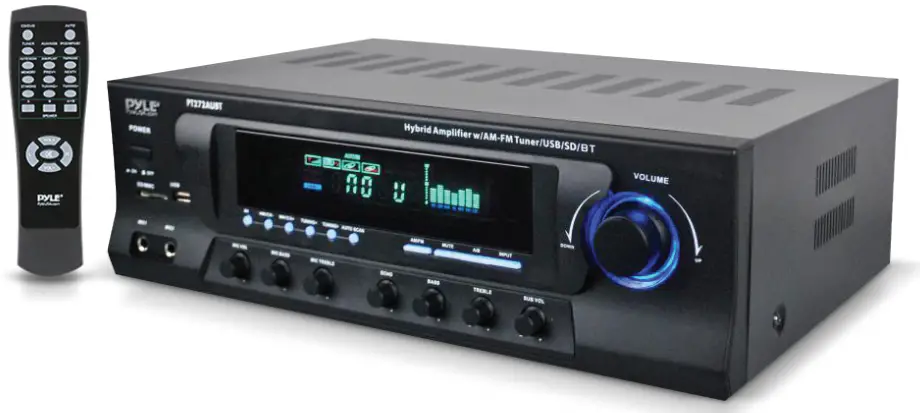 PYLE PT272AUBT Hybrid Amplifier Receiver
