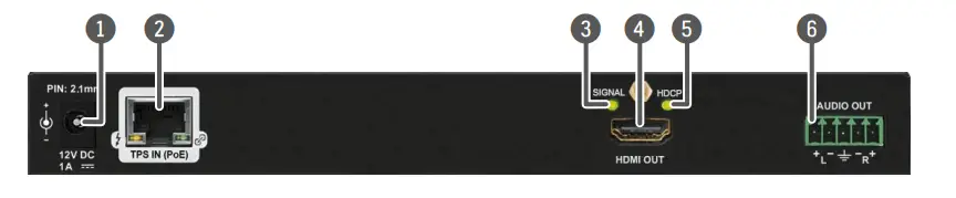 LIGHTWARE-HDMI-TPS-RX110AY-Plus-HDBaseT-Receiver-with-Relay-Modules-and-Balanced-Audio-Out-FIG-4