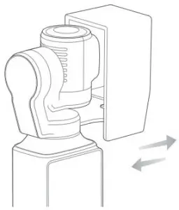 Equipped and Removing Gimbal Cover
