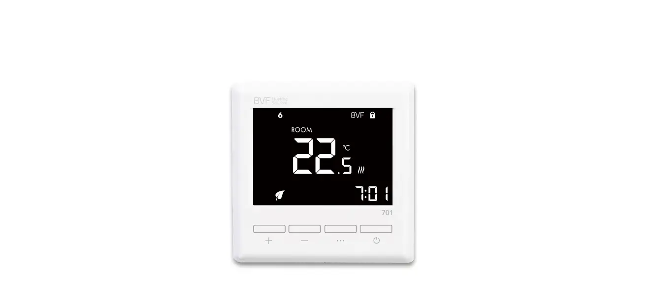 Bvf Heating Solutions 801 Programmable Smart Thermostat User Manual