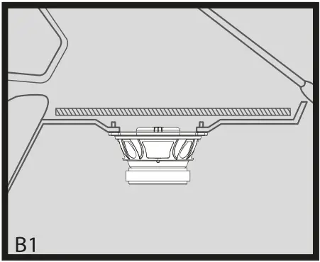 DS18 SLC-N65X 6.5 Inch 4-Way Coaxial Speaker B 1