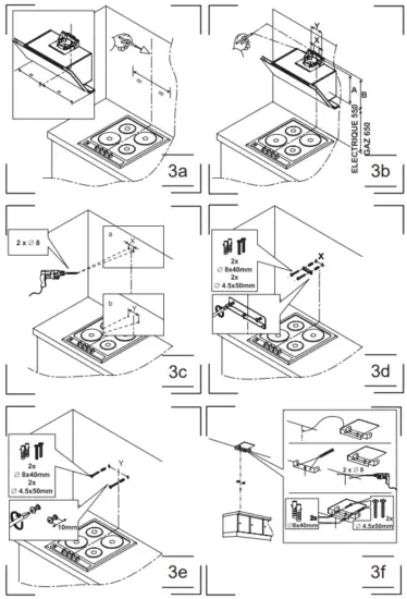 Amica OKC9659S Kitchen Extractor Hood - 3