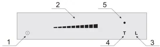 Amica OKC9659S Kitchen Extractor Hood - Cooker hood controls