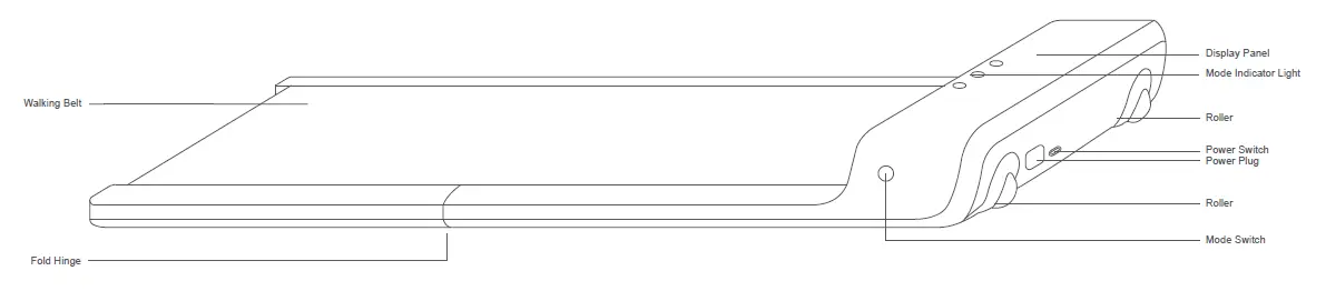 KINGSMITH WPA1F Pro WalkingPad Walking Treadmill-FIG-2