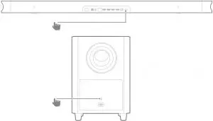 Pair with the JBL SW10 wireless subwoofer