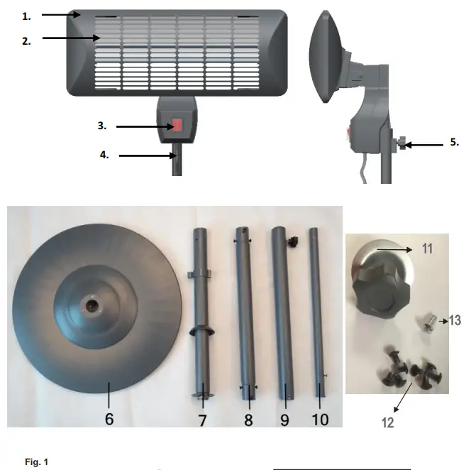 Gerlach-GL-7734-Standing-Patio-Heater-FIG-1