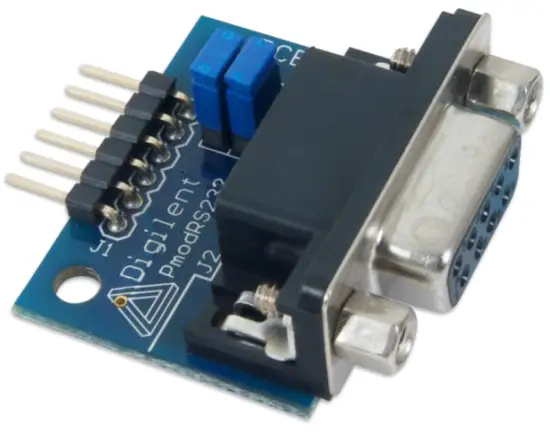 DIGILENT PmodRS232 Serial Converter and Interface Standard Module