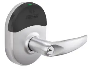 Wireless cylindrical lock