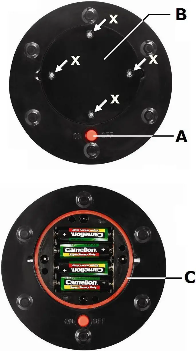 HQ POWER CLIB3 RGB LED Light Ice Bucket - Fig