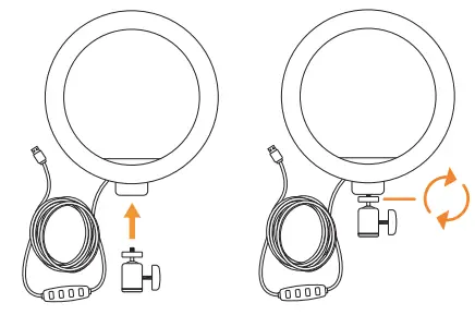 Gear4music-G4M-LED-KIT-LED-RING-LIGHT-STAND-AND-PHONE-HOLDER-FIG-2