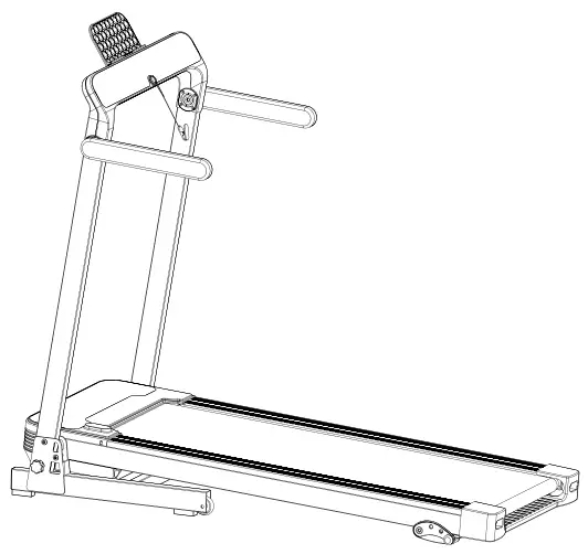 FLYLINKTECH JF-H-42H 2 In 1 Folding Treadmill-fig1