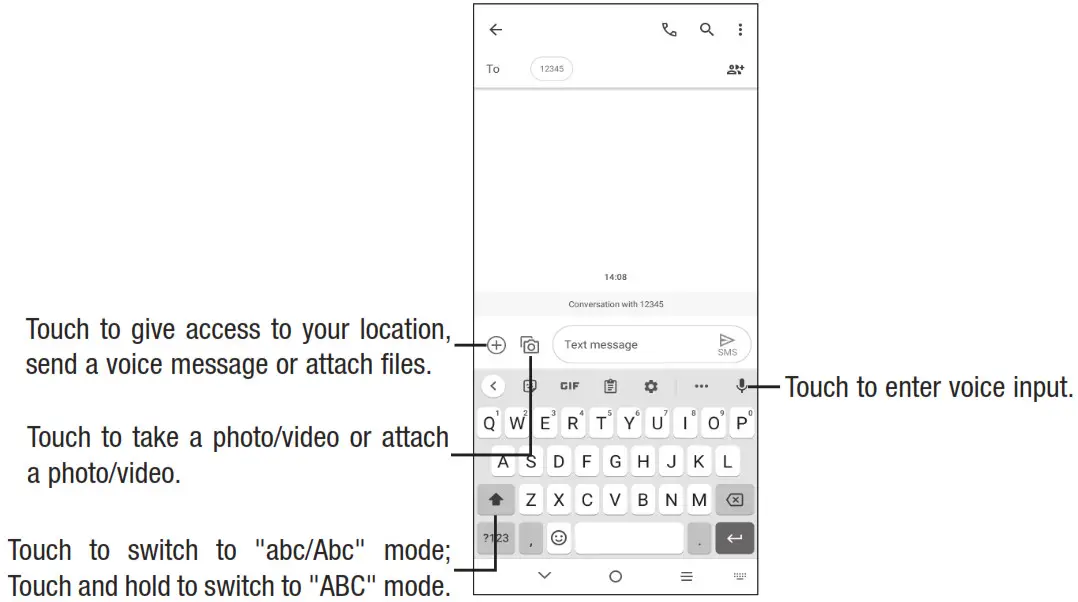 TCL T602DL 30 Z Smartphone - Messages