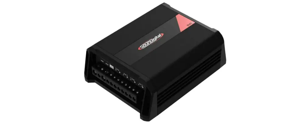 Soundigital Evox2 1200.4 4-channel Stereo Amplifier Owner's Manual Soundigital Evox2 1200.4 4-channel Stereo Amplifier Owner's Manual