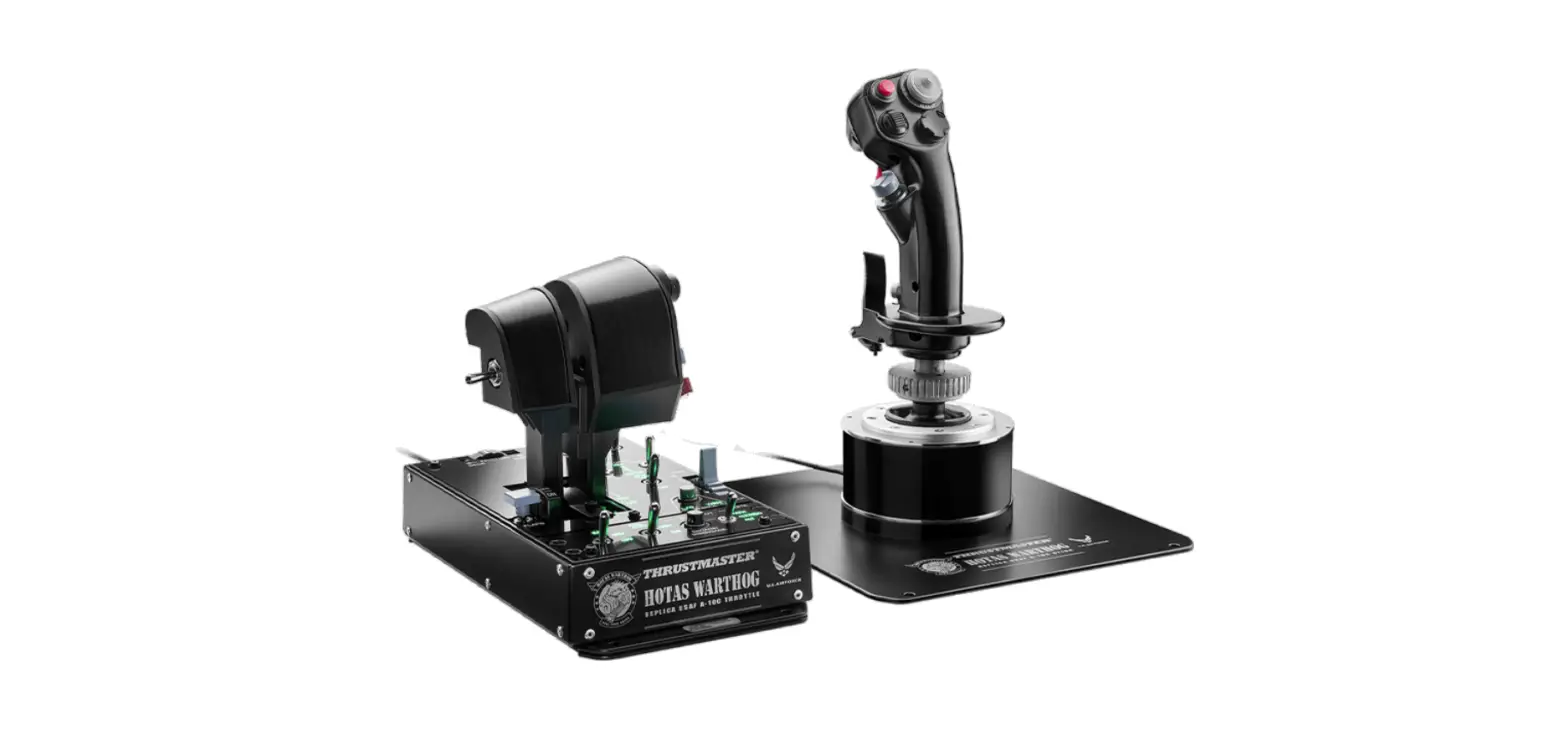 Thrustmaster Hotas Warthog Flight A-10c Stick Joystick Dual Throttle System User Manual