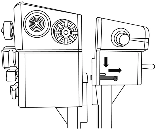 Detach the throttle levers from one another