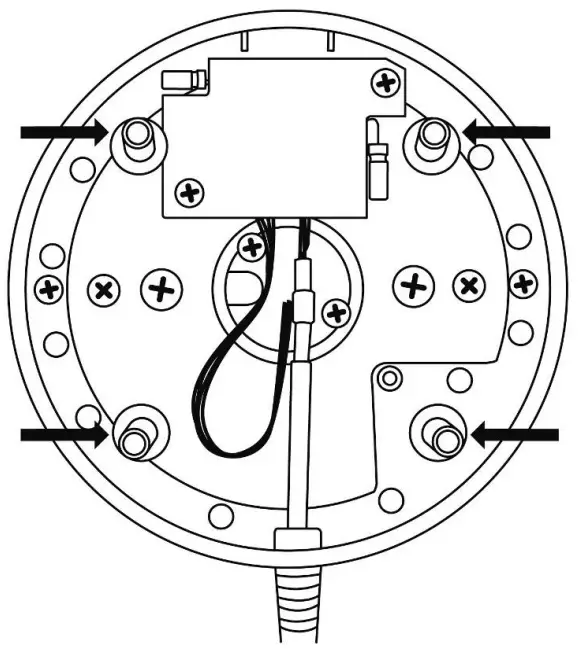 Attach the joystick in a cockpit