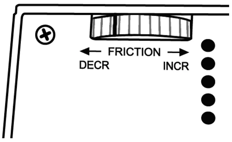 ADJUSTABLE FRICTION SYSTEM