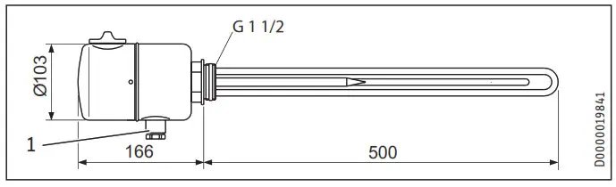 STIEBEL ELTRON BGC 2 Immersion Heater - BGC