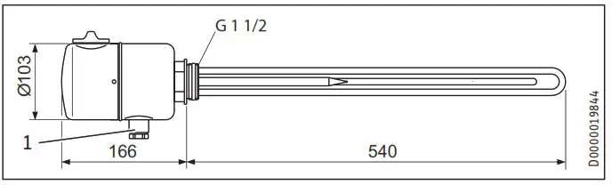 STIEBEL ELTRON BGC 2 Immersion Heater - BGC2