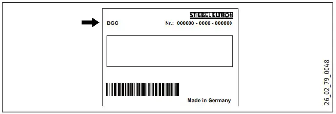 STIEBEL ELTRON BGC 2 Immersion Heater - Settings2