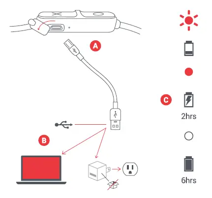 Jam Sweat Resistant Wireless Bluetooth Earbuds 6 Hour Playtime (3)